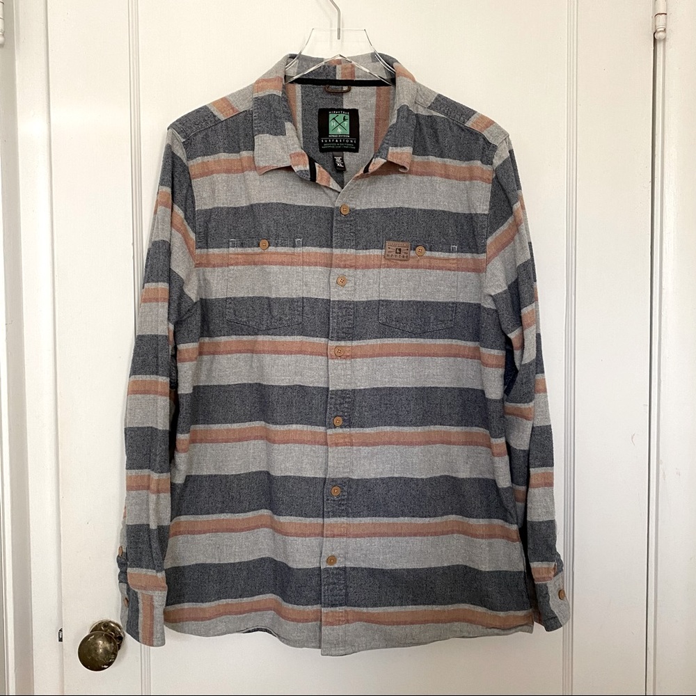 HippyTree Striped Flannel Shirt